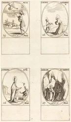 St. Merkur; Sankt Peter af Alexandria; St. Conrad; Sts. Barlaam og Josafat