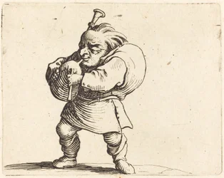 Sækkepibespilleren, ca. 1622.