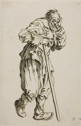 The Beggar on Crutches, tallerken seksten fra The Beggars