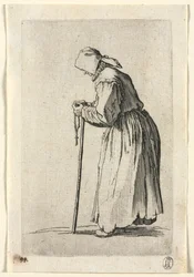 Tiggerne: Tigger ved hendes rosenkrans, ca. 1623.