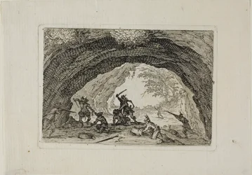 The Cavern of Brigands, fra The Caprices