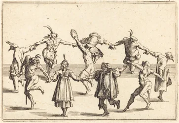 Dansen, ca. 1622.
