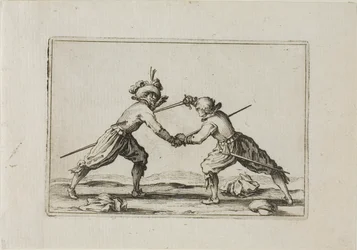 Duellen med sværd, fra The Caprices