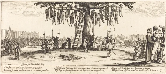 Hængningen, ca. 1633.