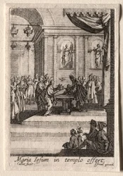 Jomfruens liv: Præsentationen af Kristus i templet.