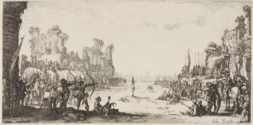 Den hellige Sebastians martyrium