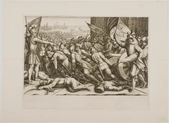 Troppernes genindskibning, fra serien »Ferdinand de Medicis liv«