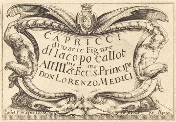 Titelside for "The Capricci"