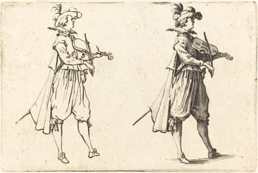 Violinist, ca. 1622.