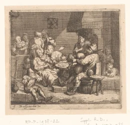 Scene i en kro