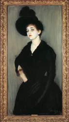 Frankrig, Paris, Portræt af Madame Adelaide Vasnier