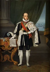 Infante Luís, hertug af Porto 1838-1889, fremtidig kong Luís I af Portugal, før 1860.