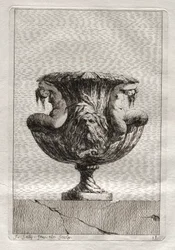 Suite af vaser: Tavle 18, 1746.