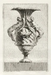 Suite af vaser: Tavle 4, 1746.