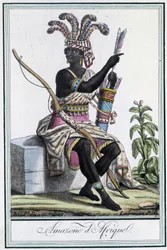 African Amazon - i "" Encyclopedia of Travels"" af Grasset St Sauveur, red. 1796