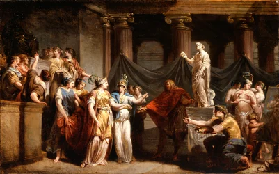 Templet for den liberale kunst, med byen Bern og Minerva, 1779