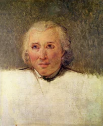 Portræt af Henri Gregoire (1750-1831) studie til Tennisbaneeden, 1791