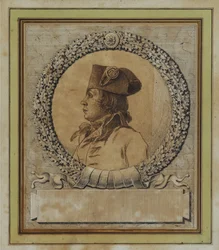 Portræt af Philippe-François-Joseph Le Bas 1762-1794, ca. 1793