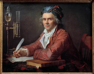 Portræt af lægen Alphonse Leroy