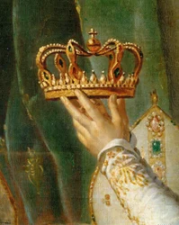 Napoleons kroning i Notre-Dame …