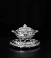 Louis XV suppeterrin, dæksel og stand fra Orloff-tjenesten, 1770