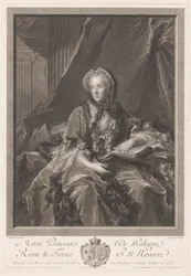 Portret van Konings Maria Leczinska