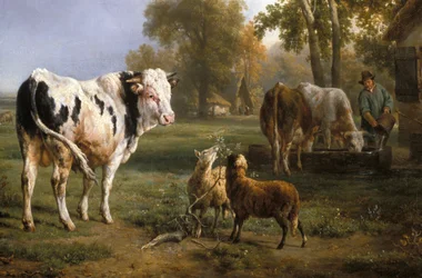 "Hvid tyr og andre dyr" (maleri)