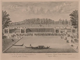 Chateau Fontainebleau fra Canal Grande.