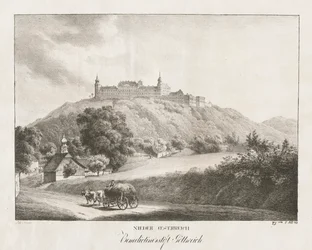 Nedre Østrig, benediktinerkloster i Gottereich, 1819.