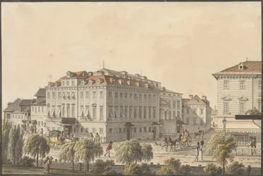Teatret i Wien, ca 1816.
