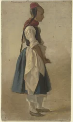 Hessisk bondepige