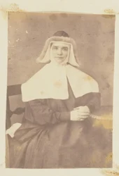 [Portræt af en nonne]