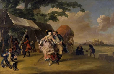 Dans i en lejr, 1765