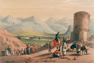 Maidan-dalen, ca. 1839 (litografi, tonet)