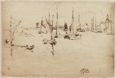 Pramme, Dordrecht, 1884.