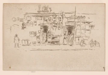 Bird-Cages, Chelsea, ca. 1886-88 (radering; blæk på papir)