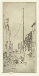 De mast Masten Venedig: Tolv raderinger (serietitel)