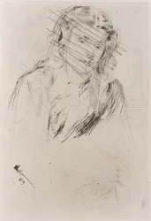Fumettes bøjede hoved, 1859.