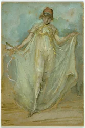 Grøn og blå: Danseren, ca. 1893