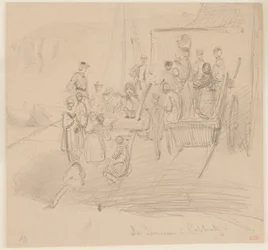 Ungdom i Coblentz, 1858.