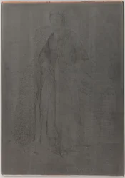 La Mere Gerard. En af de tolv ætsninger fra naturen, 1857-1858.