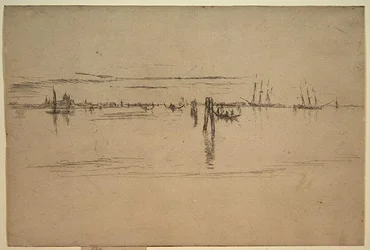 Long Lagoon, ca. 1879-80 (ætsning og kulstofblæk på papir)