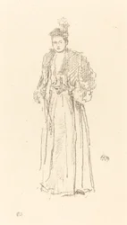 Portrætstudie: Miss Charlotte R. Williams, 1892.