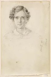 Portræt af Whistler, 1845 eller 1846.