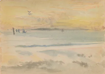 St. Ives: Solnedgang, 1883-1884.