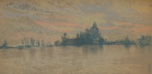 Solnedgang: Venedig, ca. 1880, 1903-1904