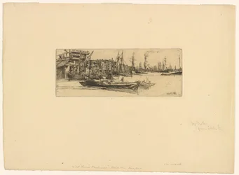 Thames Warehouses, 1859.