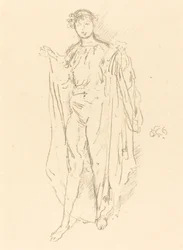 Pigen, ca. 1891.