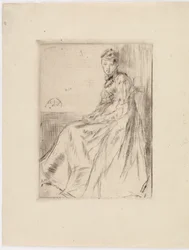 Brevet Maud, siddende, 1873.