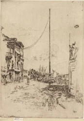 Den lille mast, 1879-1880.